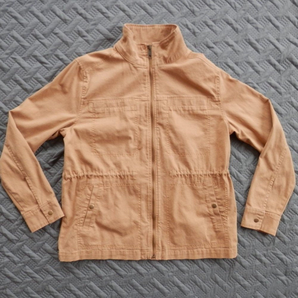Old Navy Women's Tan Utility Jacket Size Medium